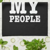 Ik hoor mijn Khmer-mensen Theedoek (Gevouwen)