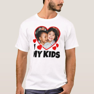 Ik hoor mijn Kinder persoonlijke foto T-shirt