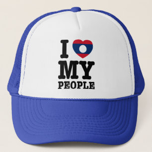 Ik hoor mijn Laotiaanse mensen Trucker Pet