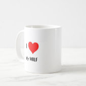 Ik hoor mijn MILF Koffiemok (Voorkant links)