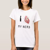 Ik hoor mijn nerd t-shirt (Voorkant)