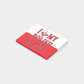 Ik hoor mijn Poolse Babcia Post-it® Notes (Schuin)