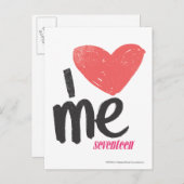 Ik hoor mijn roze briefkaart (Voorkant / Achterkant)