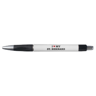 Ik hoor mijn St. Bernard Pen