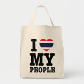 Ik hoor mijn Thaise mensen Tote Bag (Voorkant)