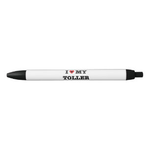 Ik hoor mijn toller zwarte inkt pen