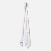 Ik hoor muziek rood Stropdas (Achterkant)