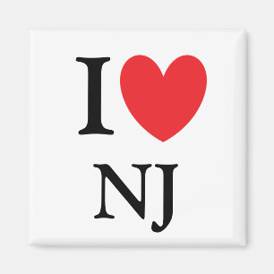 Ik hoor New Jersey Magnet Magneet