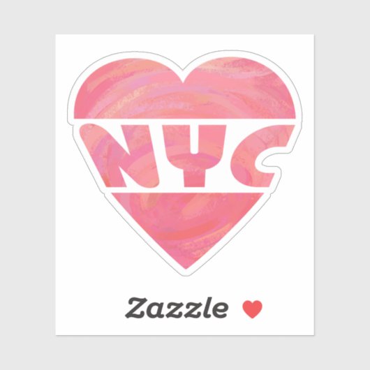 Ik hoor New York City Sticker (Vel)
