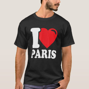 Ik hoor Parijs Beauful Paris City I Love Paris T-shirt
