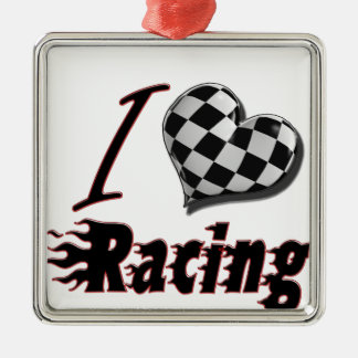 Ik hoor racen #2 metalen ornament