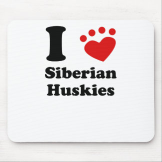 Ik hoor Siberian Huskies Muismat