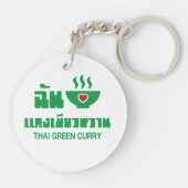 Ik hoor Thai Green Curry Sleutelhanger (Achterkant)