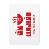 Ik hoor Thai Red Curry Magneet (Verticaal)