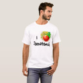 Ik hoor tomaten! t-shirt (Voorkant volledig)