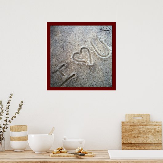 Ik hoor U Poster (Keuken)