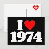 IK HOOR VAN 1974 BRIEFKAART (Voorkant / Achterkant)