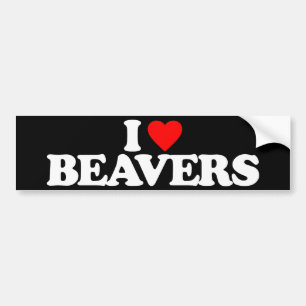 IK HOOR VAN BEAVERS BUMPERSTICKER