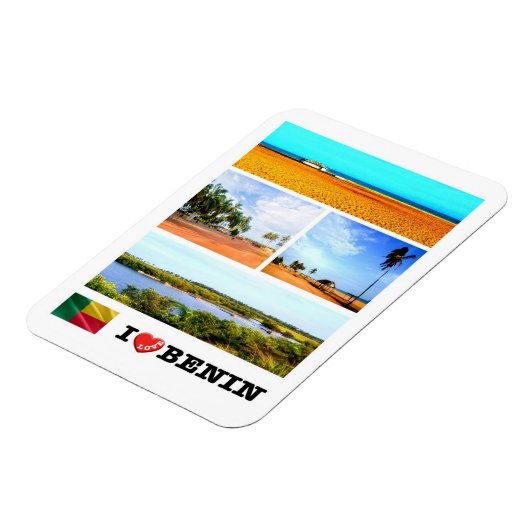 IK HOOR VAN BENIN - MAGNET MAGNEET (Linkerzijde)