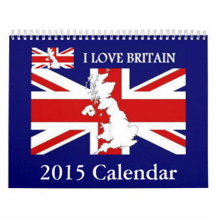 IK HOOR VAN BRITAIN 2015 Wall Calendar Kalender