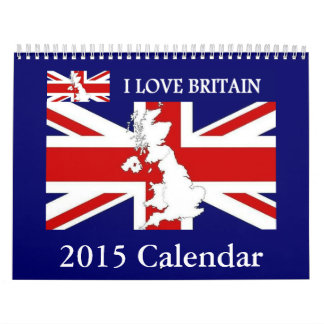 IK HOOR VAN BRITAIN 2015 Wall Calendar Kalender
