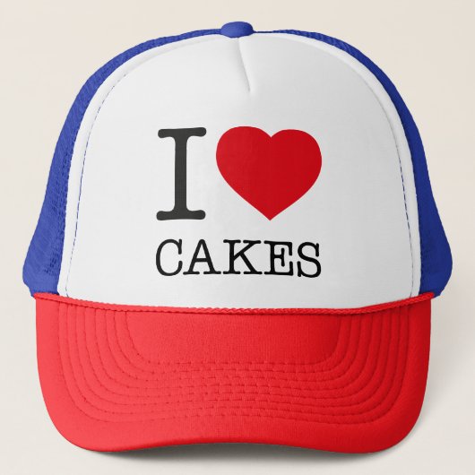 IK HOOR VAN CAKES TRUCKER PET (Voorkant)