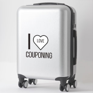 IK HOOR VAN COUPONING STICKER