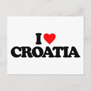 IK HOOR VAN CROATIË BRIEFKAART