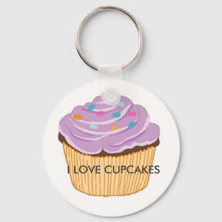 IK HOOR VAN CUPCAKES SLEUTELHANGER