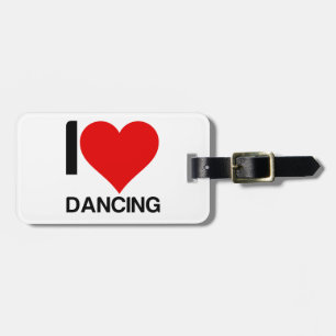 IK HOOR VAN DANCING HEART BAGAGELABEL