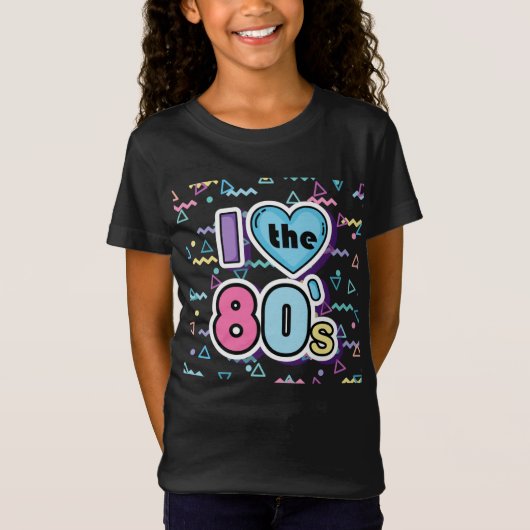 IK HOOR VAN DE 80'S T-SHIRT (Voorkant)