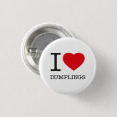 IK HOOR VAN DUMPLEMENTEN RONDE BUTTON 3,2 CM (Voorkant /achterkant)
