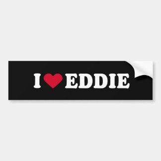 IK HOOR VAN EDDIE BUMPERSTICKER