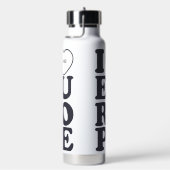 IK HOOR VAN EUROPA-aangepast monogram Waterfles (Rechts)