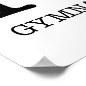 IK HOOR VAN GYMNASTICA POSTER (Hoek)