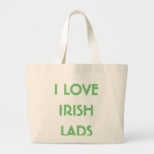 IK HOOR VAN IERSE LADEN GROTE TOTE BAG