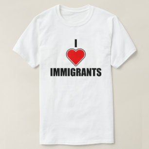 IK HOOR VAN IMMIGRANTEN T-SHIRT