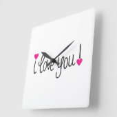 **IK HOOR VAN JE** KLOOP VIERKANTE KLOK (Hoek)