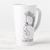 IK HOOR VAN KOFFIE KOFFIE VAN ME LATTE MOK (Rechterhoek)