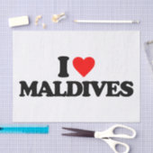 IK HOOR VAN MALDIVES TISSUEPAPIER (Craft)