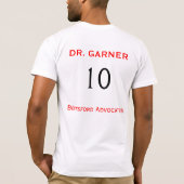 IK HOOR VAN MIJN D.O. T-SHIRT (Achterkant)