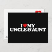 IK HOOR VAN MIJN UNCLE EN BEDRAG BRIEFKAART (Voorkant / Achterkant)