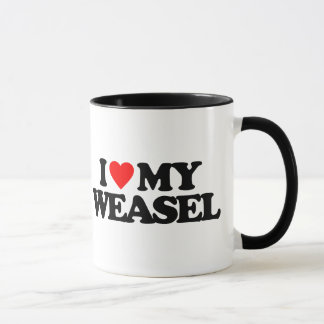 IK HOOR VAN MIJN WEASEL MOK