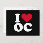 IK HOOR VAN OC BRIEFKAART (Voorkant / Achterkant)