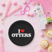 IK HOOR VAN OTTERS PAPIEREN BORDJE (Feest)