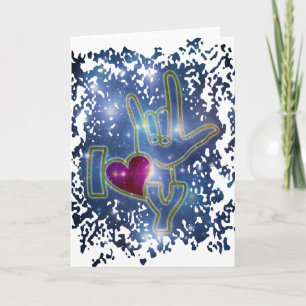 IK HOOR VAN U / gebarentaal Kaart