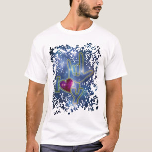 IK HOOR VAN U / gebarentaal T-shirt