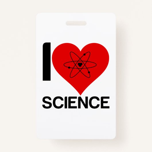 IK HOOR VAN WETENSCHAP BADGE (Voorkant)
