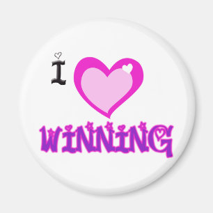 IK HOOR VAN WINNING MAGNEET