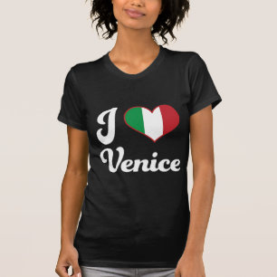 Ik hoor Venice Italië (Liefde) T-shirt